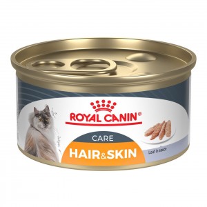 24 x 3oz Royal Canin Hair & Skin Care Loaf In Sauce Canned Wet Cat Food UAE | 4718-UECIR