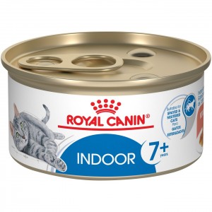 24 x 3oz Royal Canin Indoor 7+ Morsels In Gravy Canned Wet Cat Food UAE | 1045-BAWHO