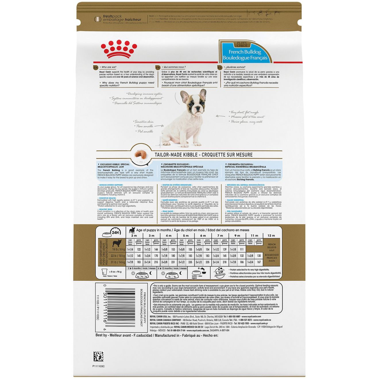 10.5lb Royal Canin French Bulldog Puppy Dry Dog Food UAE | 7943-LQSJZ