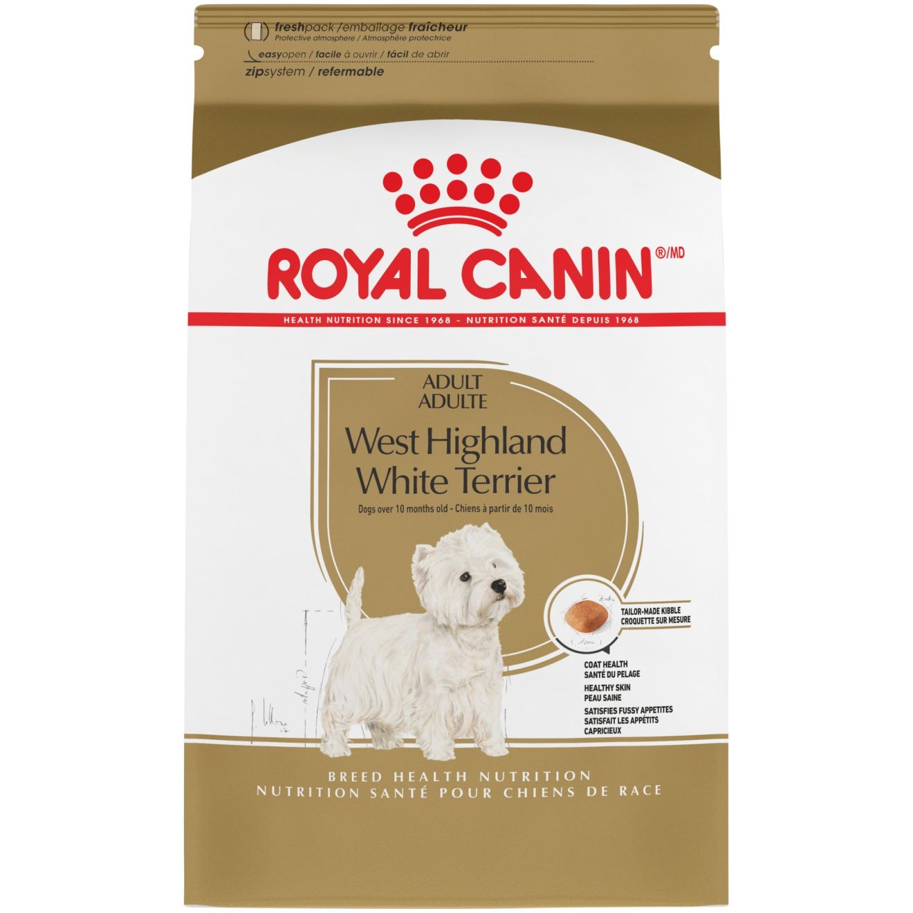 10lb Royal Canin West Highland White Terrier Adult Dry Dog Food UAE | 8690-DIQOL