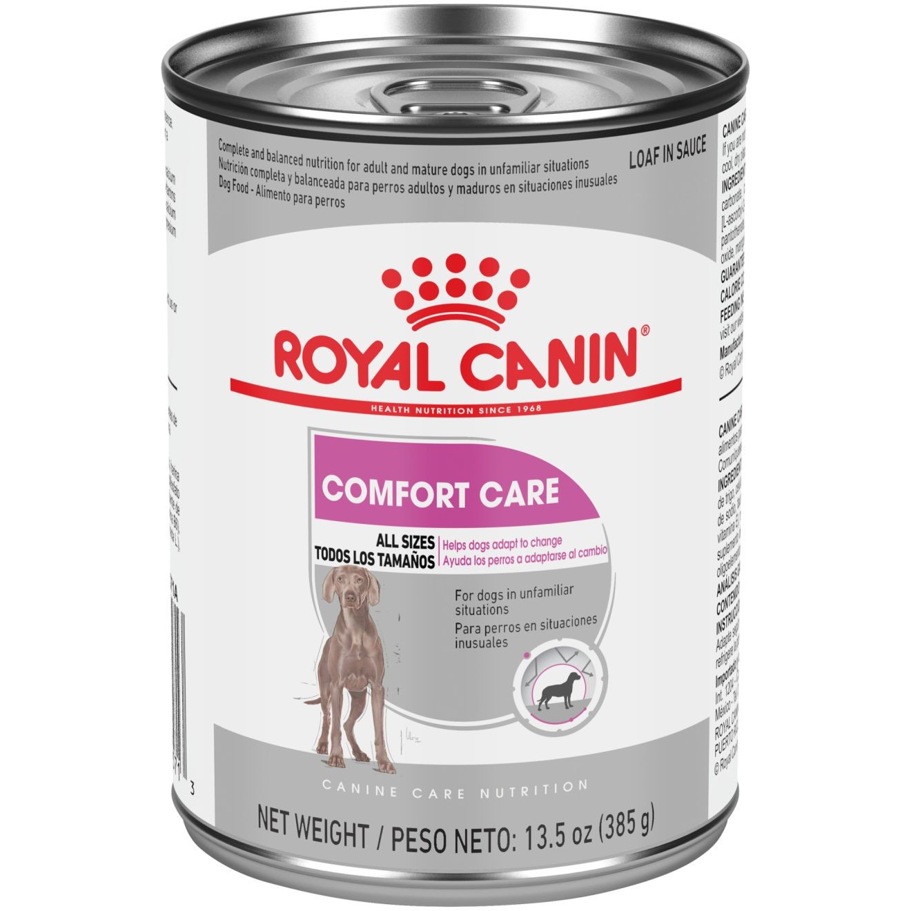 12 x 13.5oz Royal Canin Comfort Care Loaf in Sauce Canned Wet Dog Food UAE | 6782-KOUHE