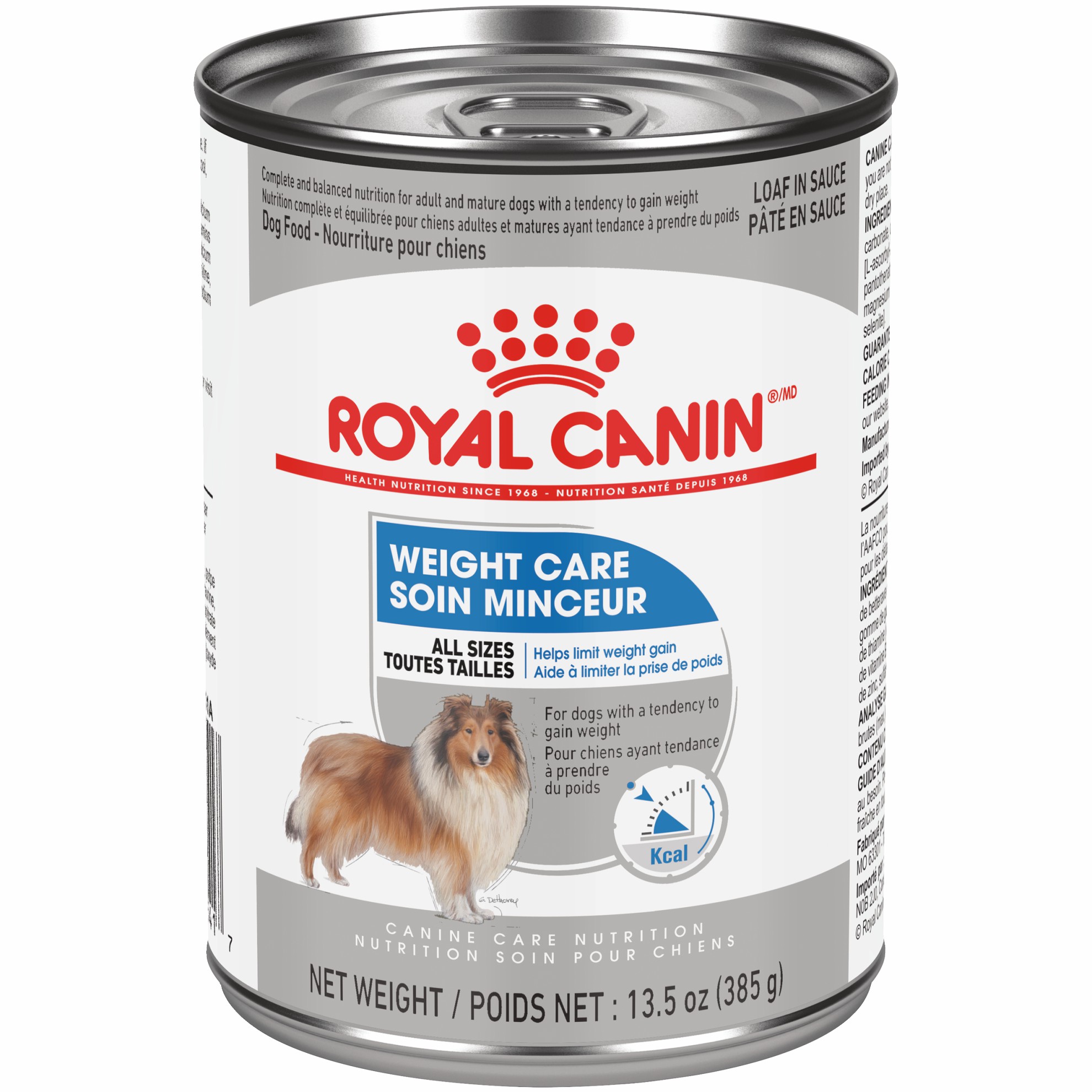 12 x 13.5oz Royal Canin Weight Care Loaf in Sauce Canned Wet Dog Food UAE | 6542-WRGLM