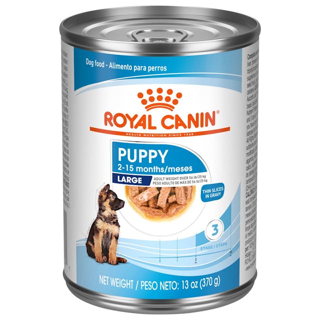 12 x 13oz Royal Canin Large Puppy Thin Slices in Gravy Wet Dog Food UAE | 1493-WZKXI