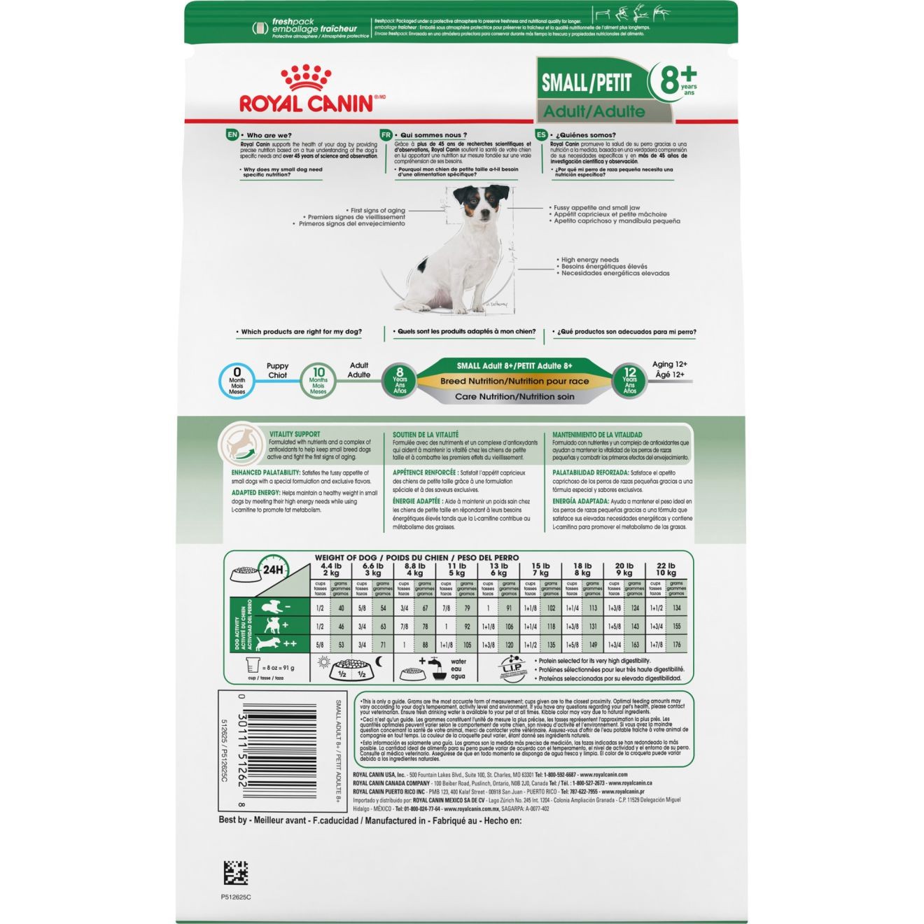 13lb Royal Canin Small Adult 8+ Dry Dog Food UAE | 1497-PXKYE