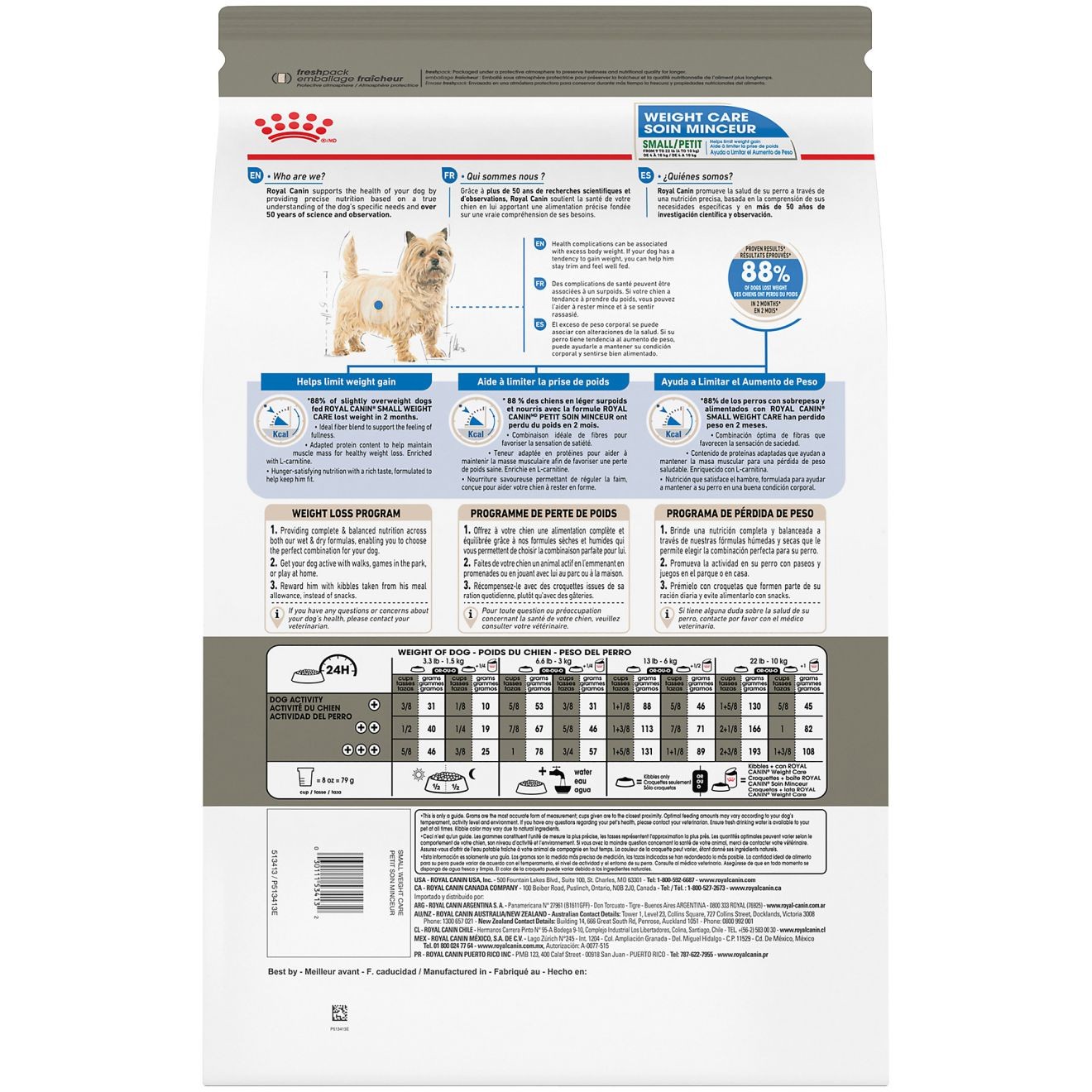 13lb Royal Canin Small Weight Care Dry Dog Food UAE | 2071-HIABZ