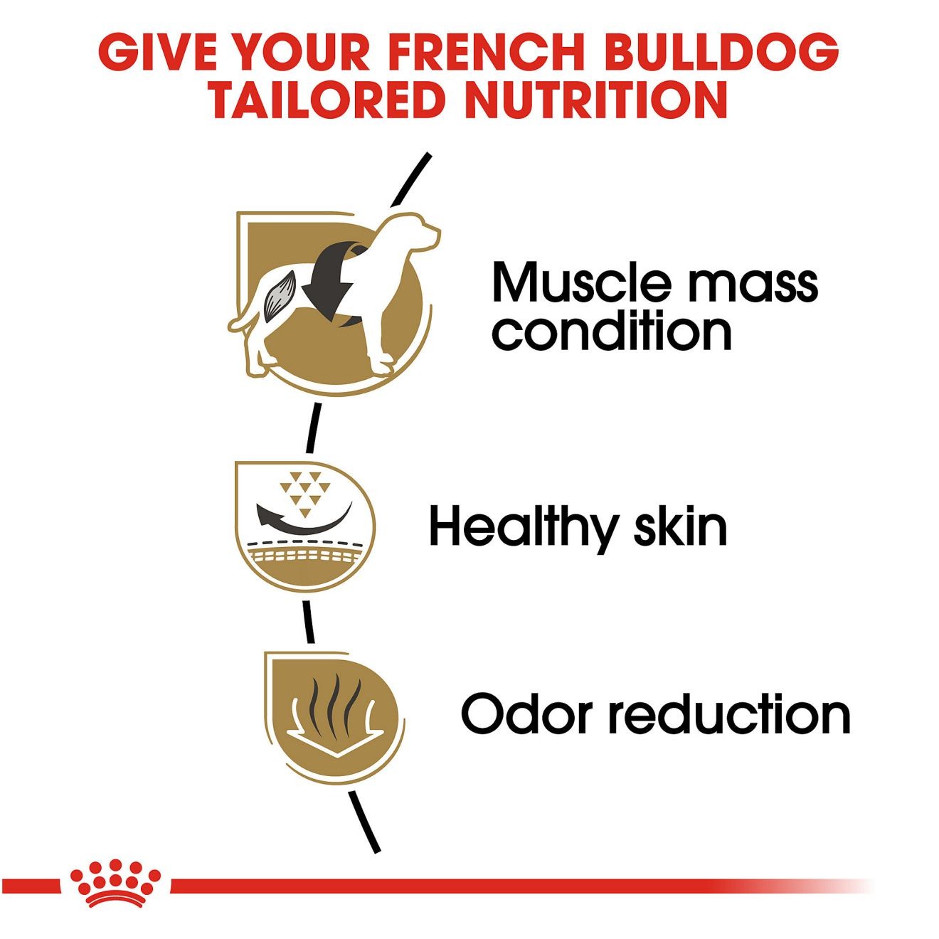 17lb Royal Canin French Bulldog Adult Dry Dog Food UAE | 9218-JQDWA