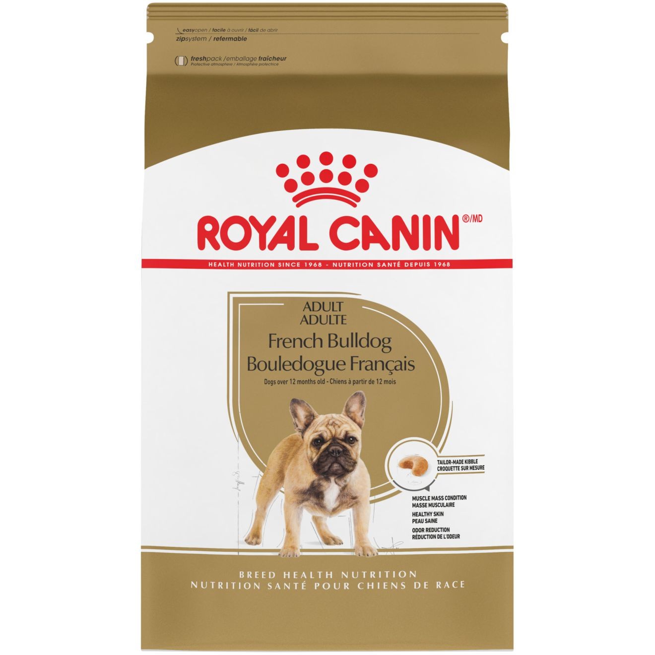 17lb Royal Canin French Bulldog Adult Dry Dog Food UAE | 9218-JQDWA