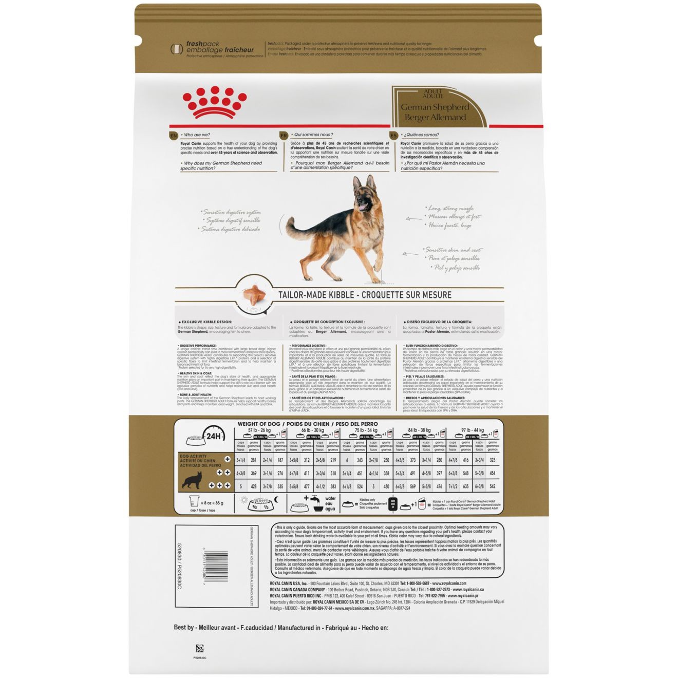 17lb Royal Canin German Shepherd Adult Dry Dog Food UAE | 8704-ZHFBQ