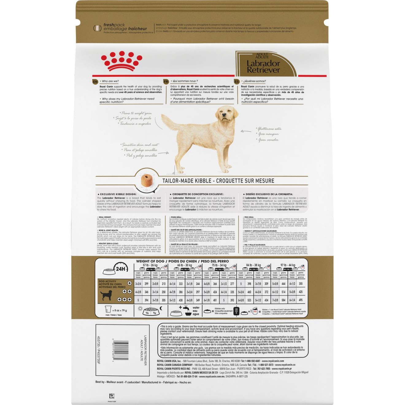 17lb Royal Canin Labrador Retriever Adult Dry Dog Food UAE | 4596-USVZP