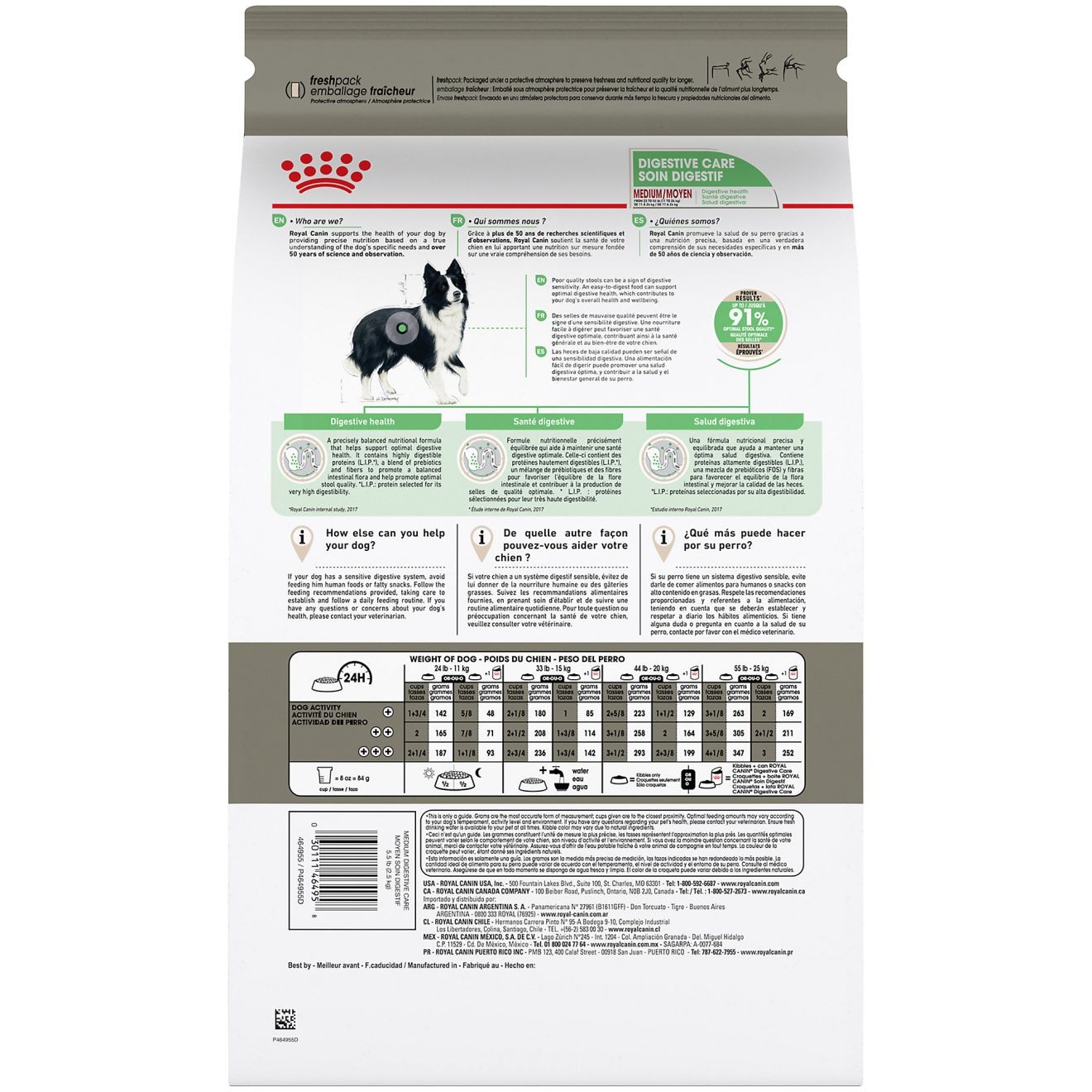 17lb Royal Canin Medium Digestive Care Dry Dog Food UAE | 8123-YERQB