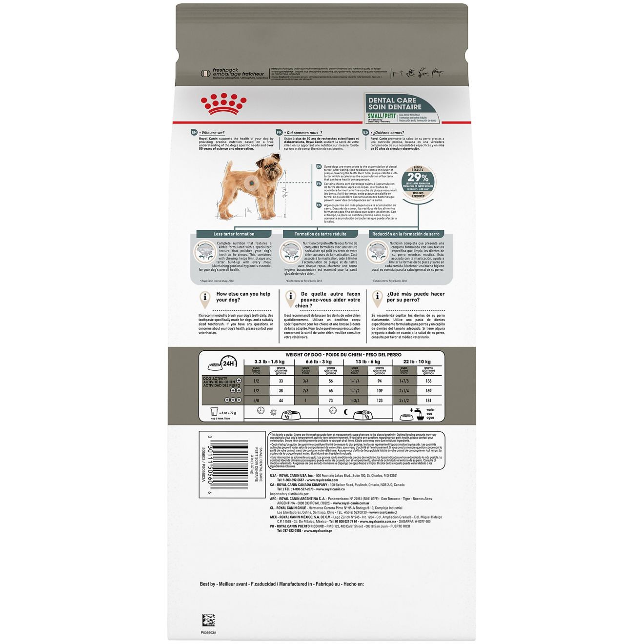 17lb Royal Canin Small Dental Care Dry Dog Food UAE | 7396-QVNBC