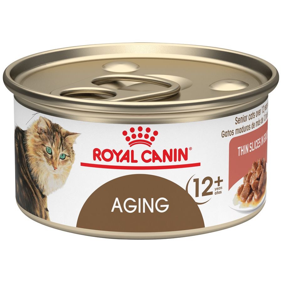 24 x 3oz Royal Canin Aging 12+ Thin Slices in Gravy Wet Cat Food UAE | 0762-RKOEY