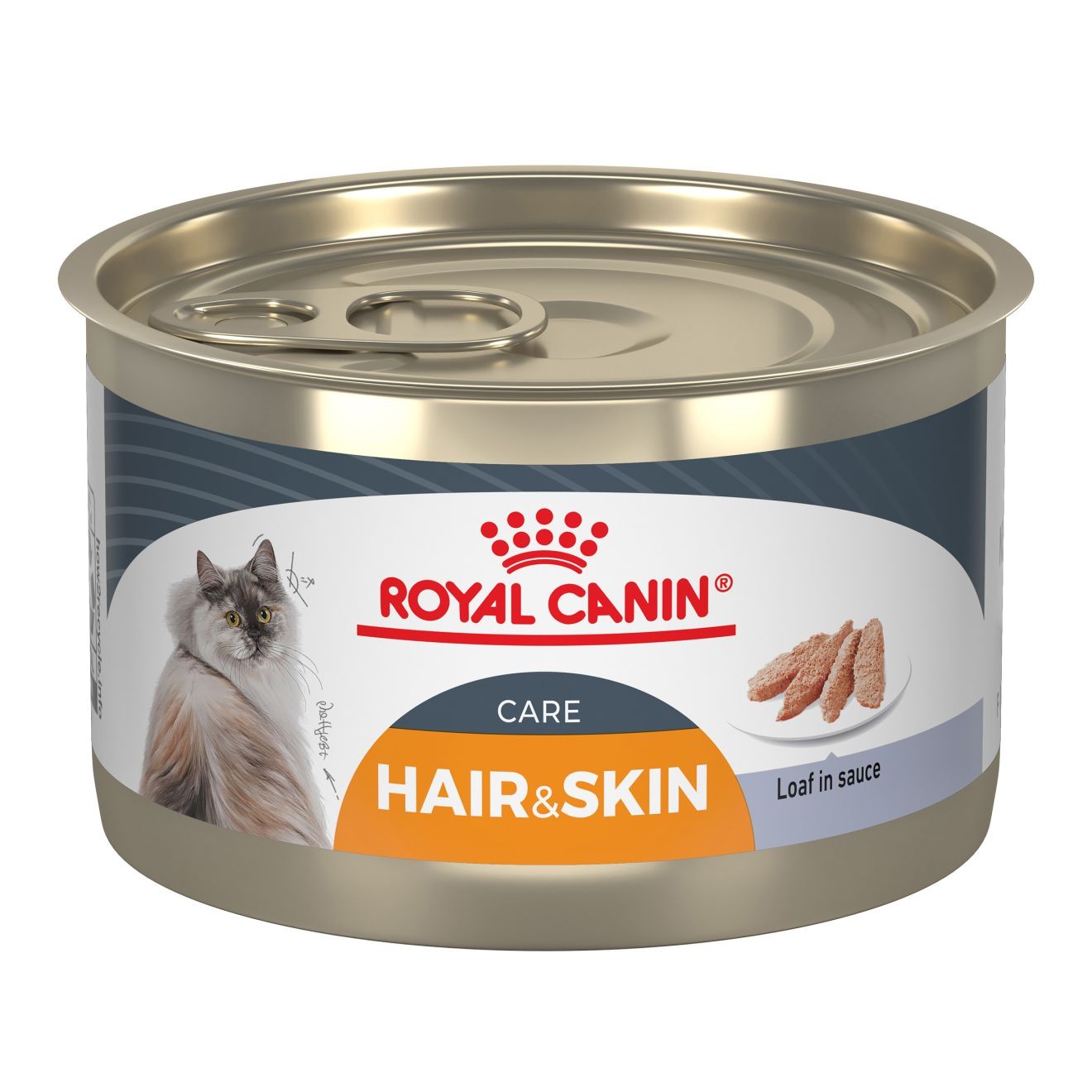 24 x 3oz Royal Canin Hair & Skin Care Loaf In Sauce Canned Wet Cat Food UAE | 7042-GIZMF