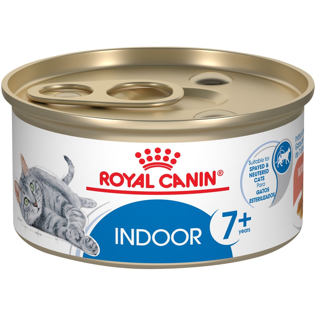 24 x 3oz Royal Canin Indoor 7+ Morsels In Gravy Canned Wet Cat Food UAE | 1045-BAWHO