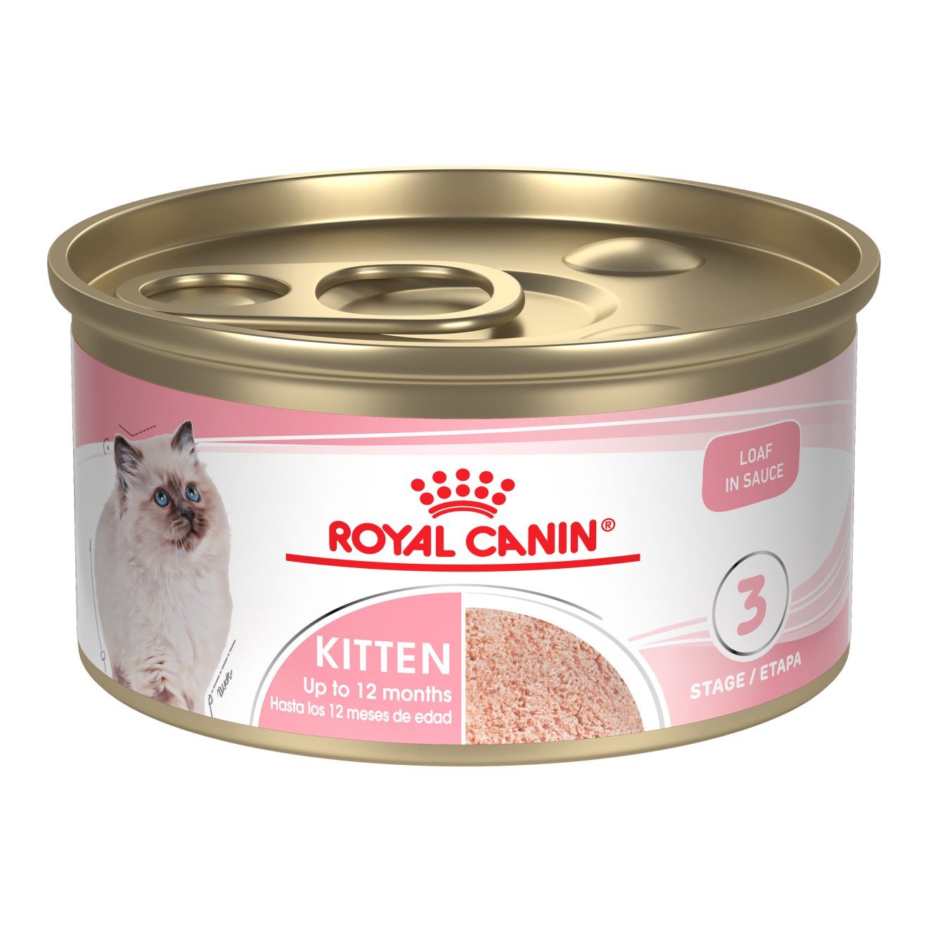 24 x 3oz Royal Canin Kitten Loaf in Sauce Canned Wet Cat Food UAE | 0284-GXZUA