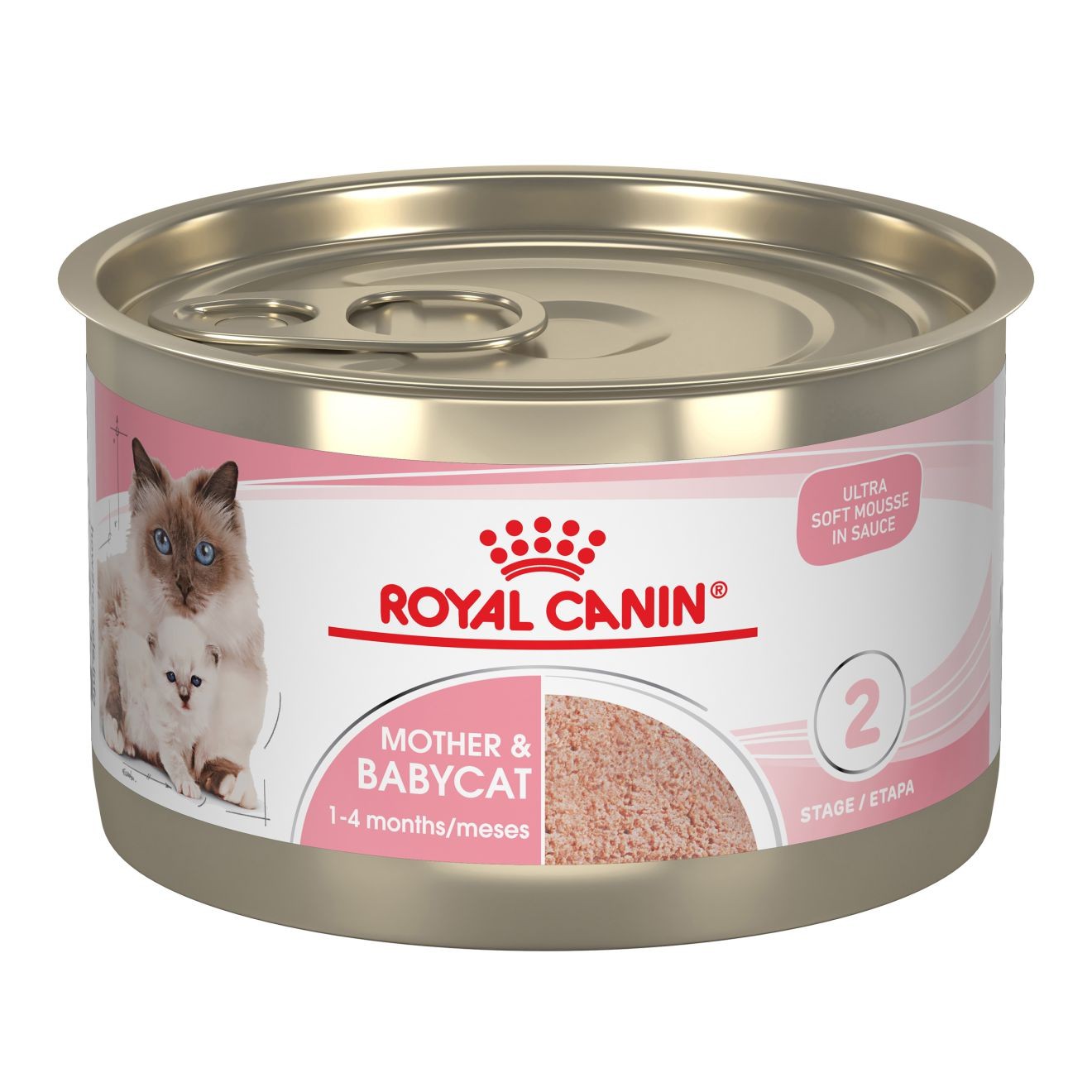 24 x 5.1oz Royal Canin Mother & Babycat Ultra Soft Mousse in Sauce Canned Wet Cat Food UAE | 1293-WNTRU
