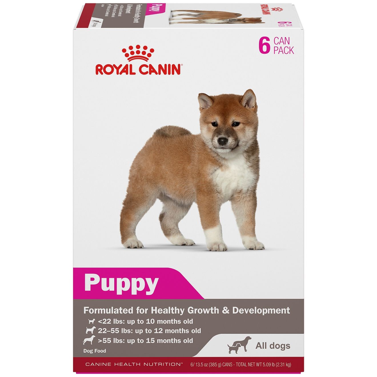 24 x 5.2oz Royal Canin Puppy Loaf in Sauce Canned Wet Dog Food UAE | 4572-AUPGQ