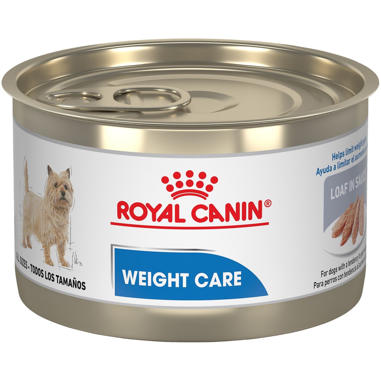 24 x 5.2oz Royal Canin Weight Care Loaf in Sauce Canned Wet Dog Food UAE | 2497-TREIM