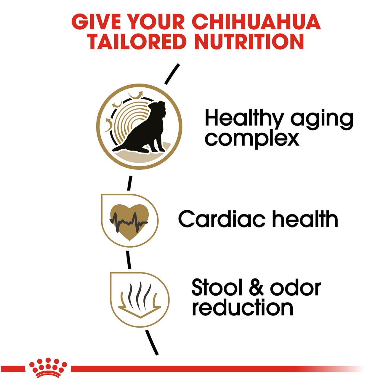 2.5lb Royal Canin Chihuahua Adult 8+ Dry Dog Food UAE | 5210-SNEPZ