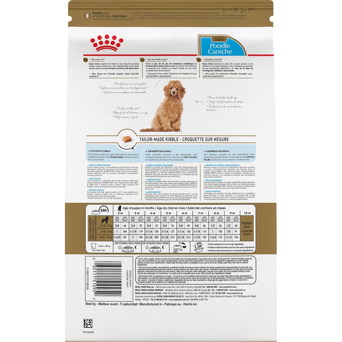 2.5lb Royal Canin Poodle Puppy Dry Dog Food UAE | 4023-LPAFD