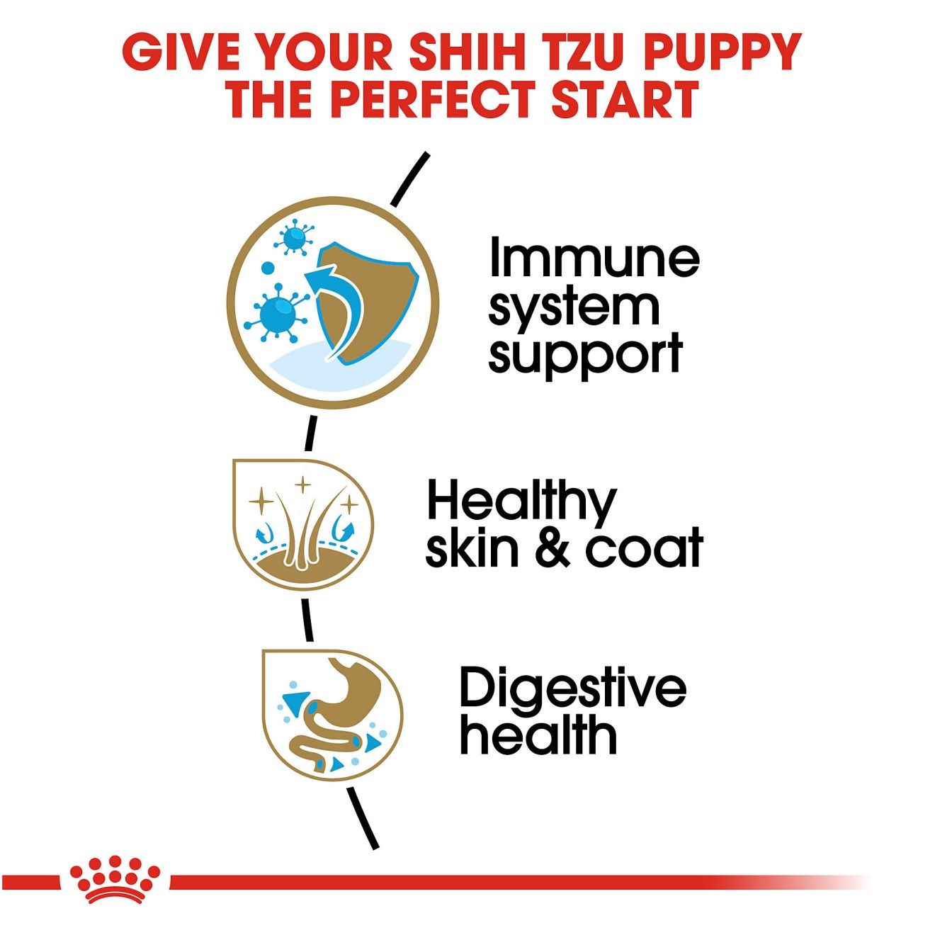 2.5lb Royal Canin Shih Tzu Puppy Dry Dog Food UAE | 2738-WQSOD