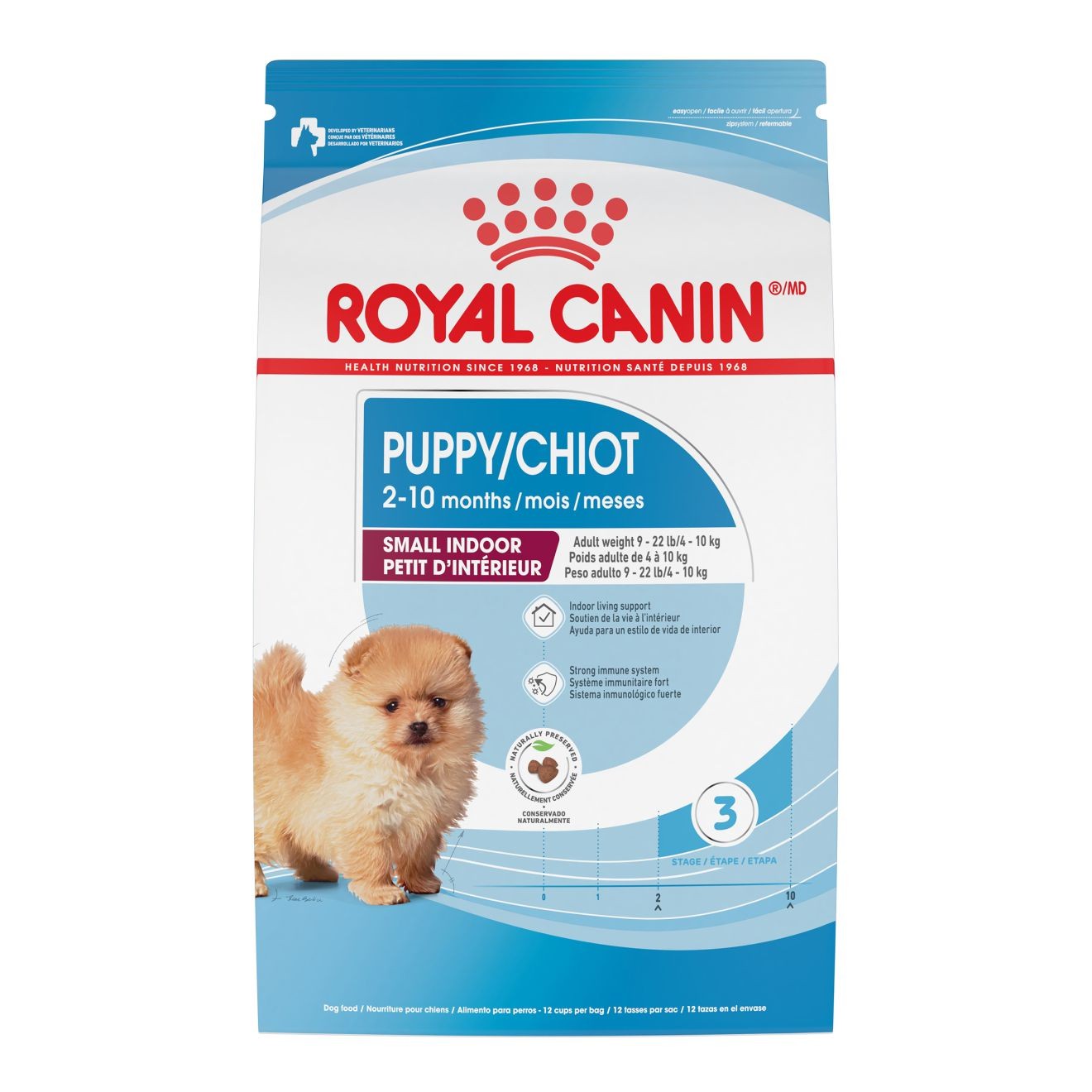2.5lb Royal Canin Small Indoor Puppy Dry Dog Food UAE | 3612-TRZEF
