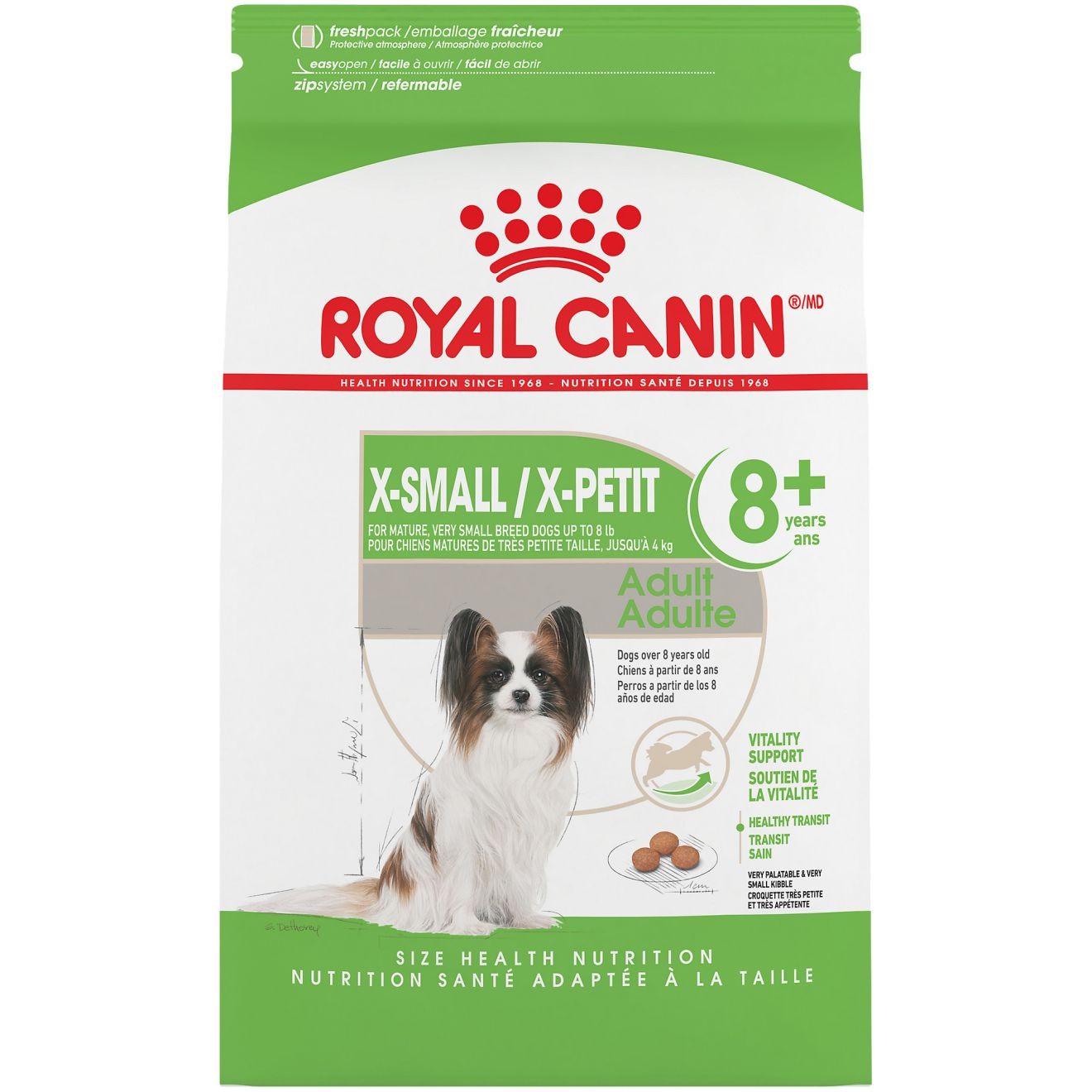 2.5lb Royal Canin X-Small Adult 8+ Dry Dog Food UAE | 0982-VDFWS