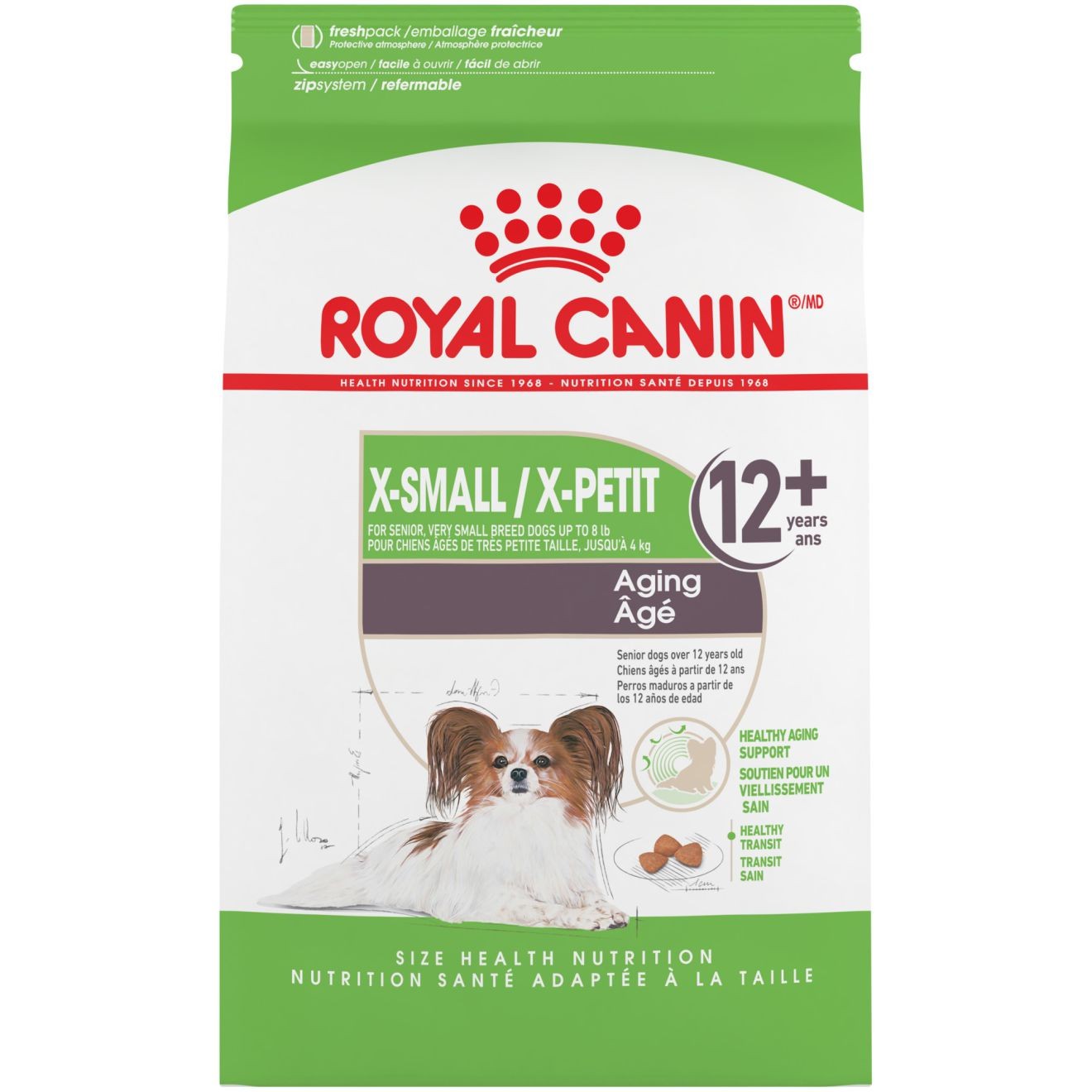 2.5lb Royal Canin X-Small Aging 12+ Dry Dog Food UAE | 6329-ZLAPR