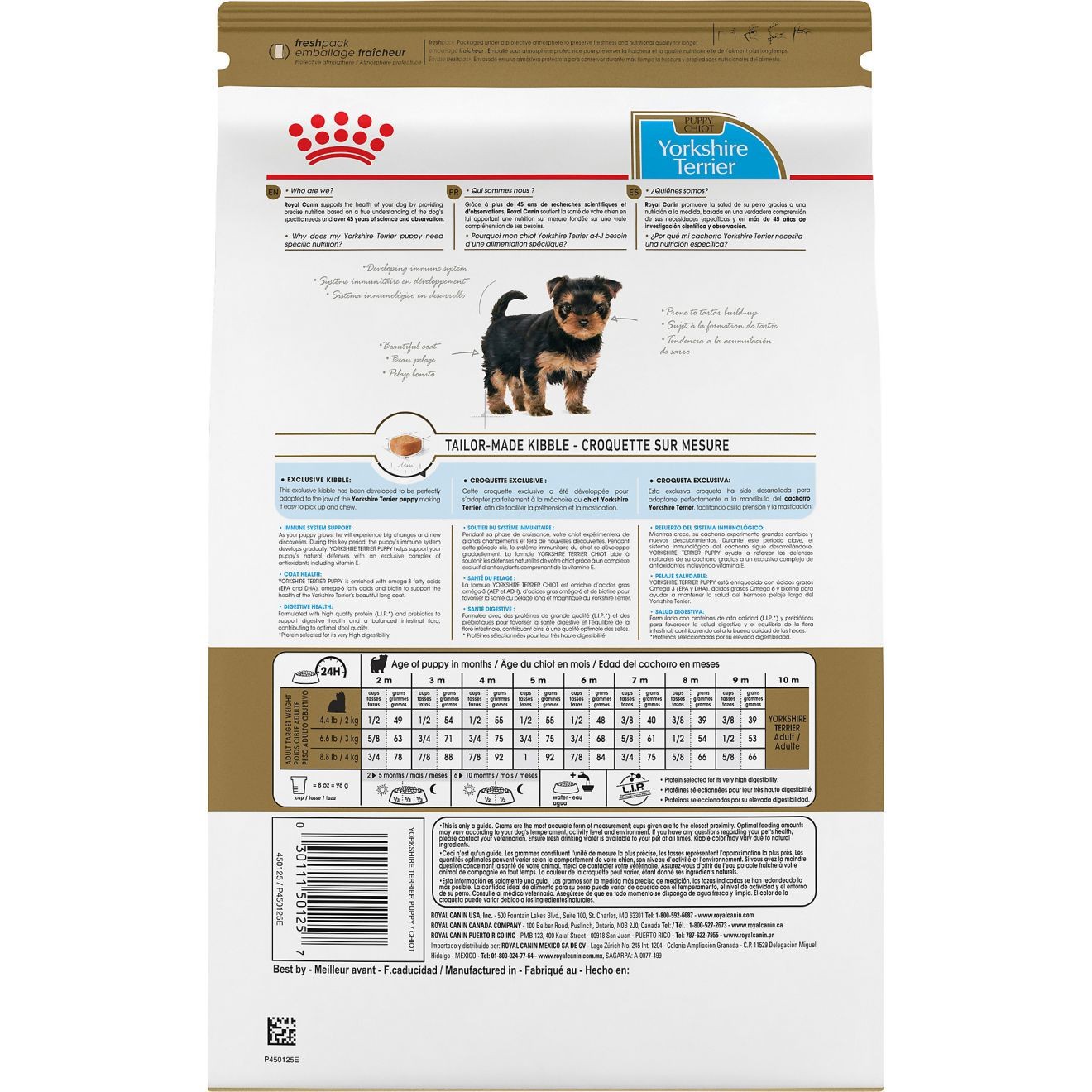 2.5lb Royal Canin Yorkshire Terrier Puppy Dry Dog Food UAE | 7654-NIRGO