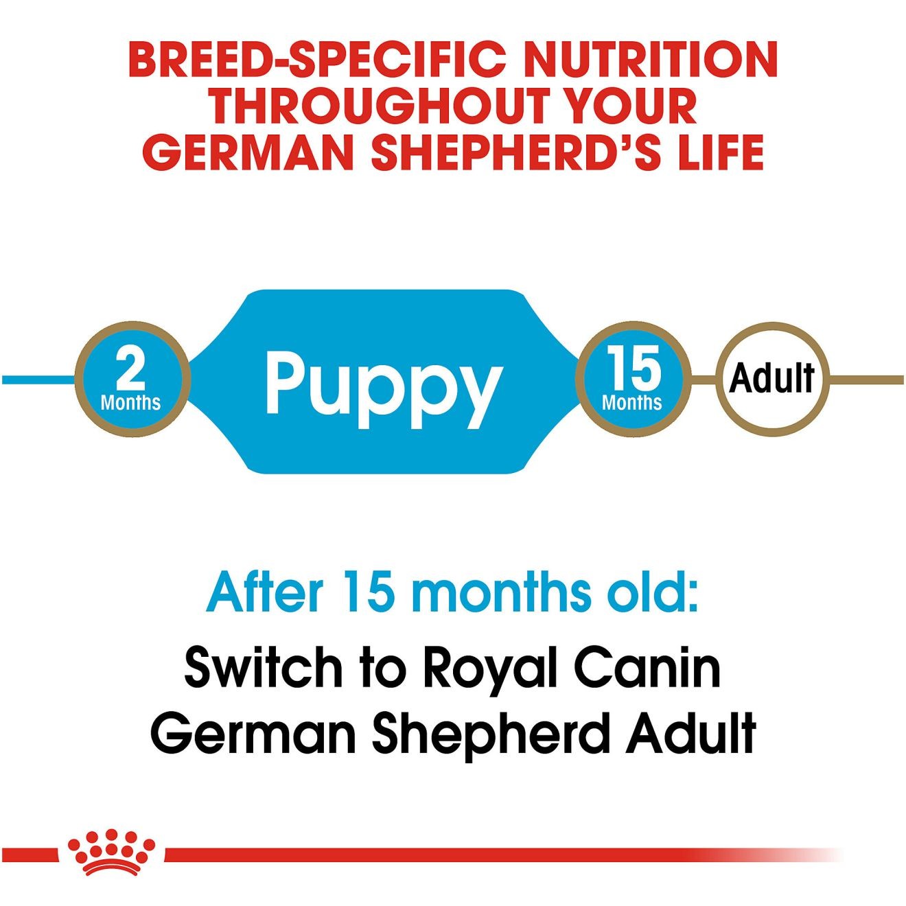 30lb Royal Canin German Shepherd Puppy Dry Dog Food UAE | 0714-CKLAG