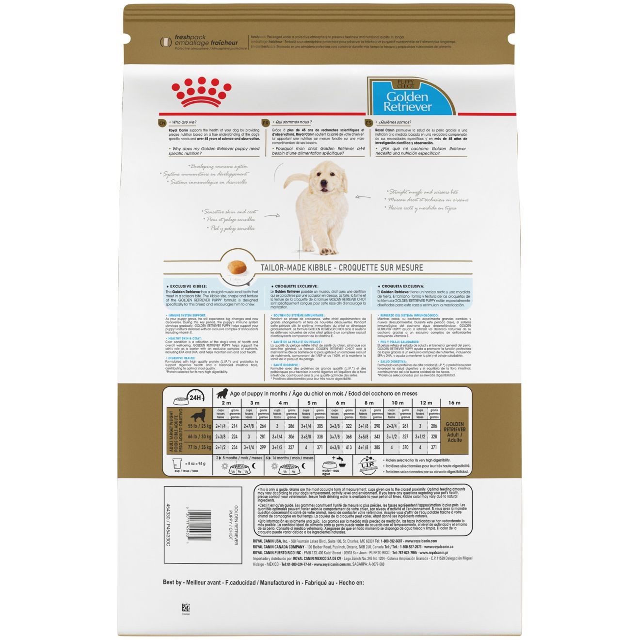 30lb Royal Canin Golden Retriever Puppy Dry Dog Food UAE | 2978-OAMJS