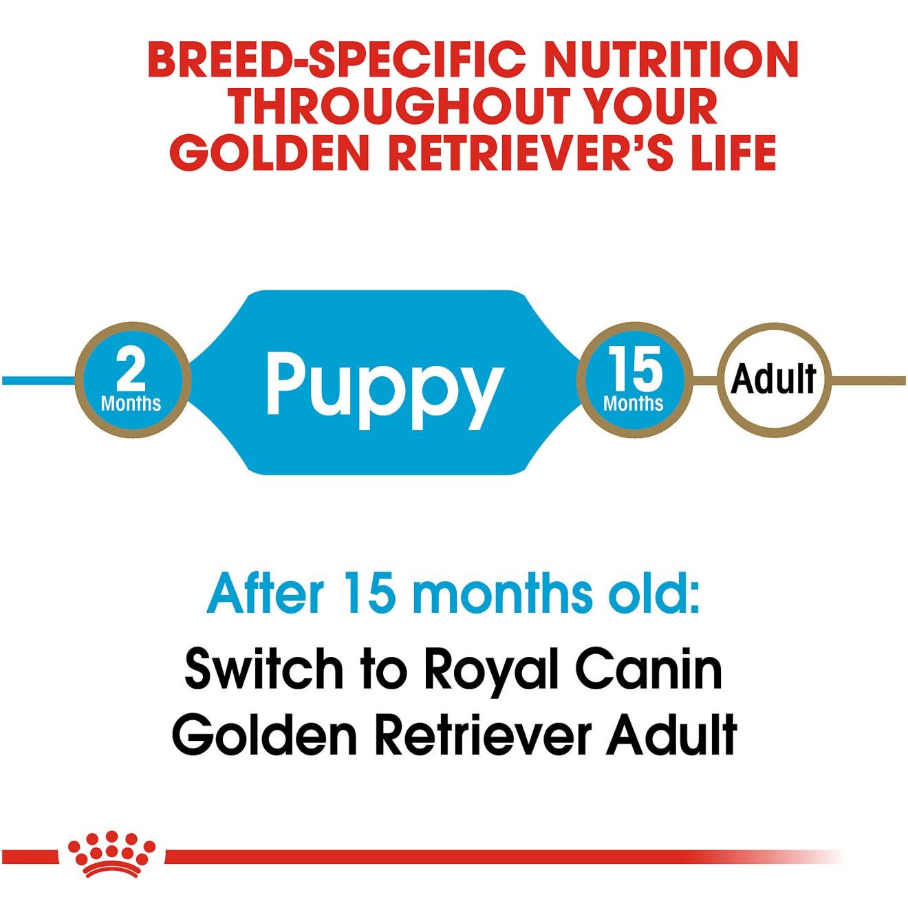 30lb Royal Canin Golden Retriever Puppy Dry Dog Food UAE | 2978-OAMJS