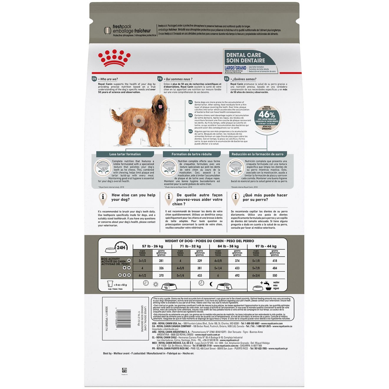 30lb Royal Canin Large Dental Care Dry Dog Food UAE | 2971-BIXEV