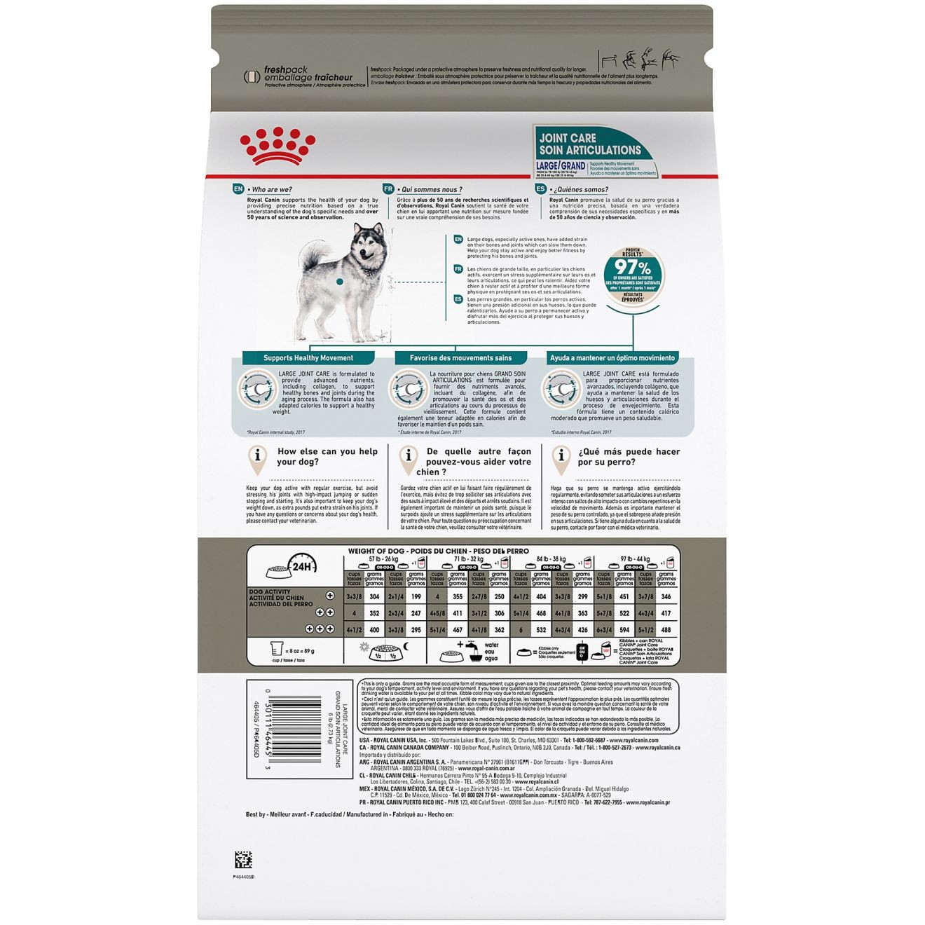 30lb Royal Canin Large Joint Care Dry Dog Food UAE | 3720-XOTFB