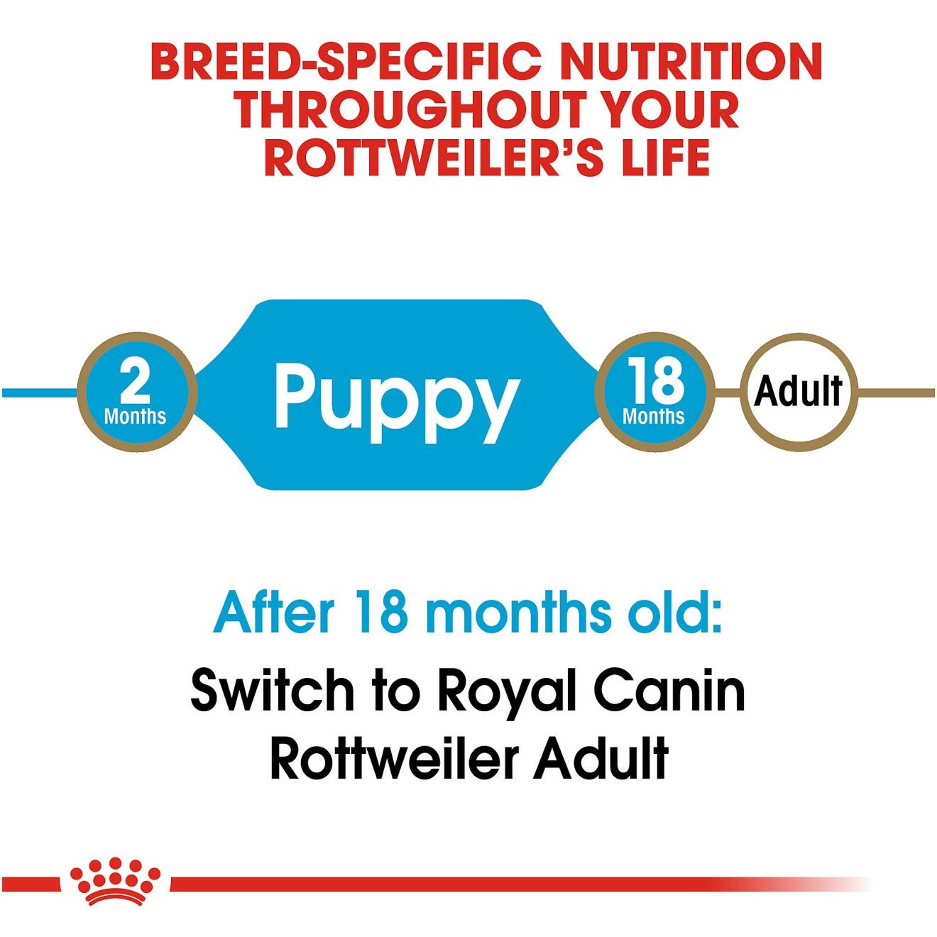 30lb Royal Canin Rottweiler Puppy Dry Dog Food UAE | 3075-ERIWP