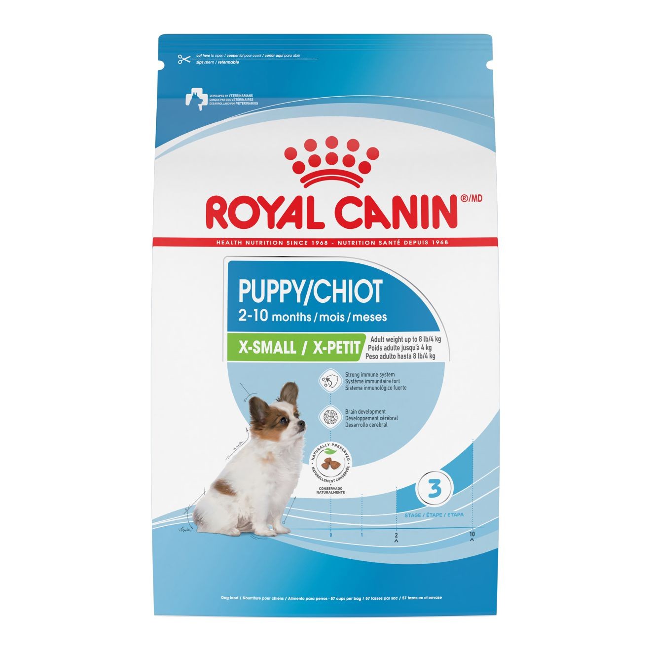 3lb Royal Canin X-Small Puppy Dry Dog Food UAE | 6071-NYFGX