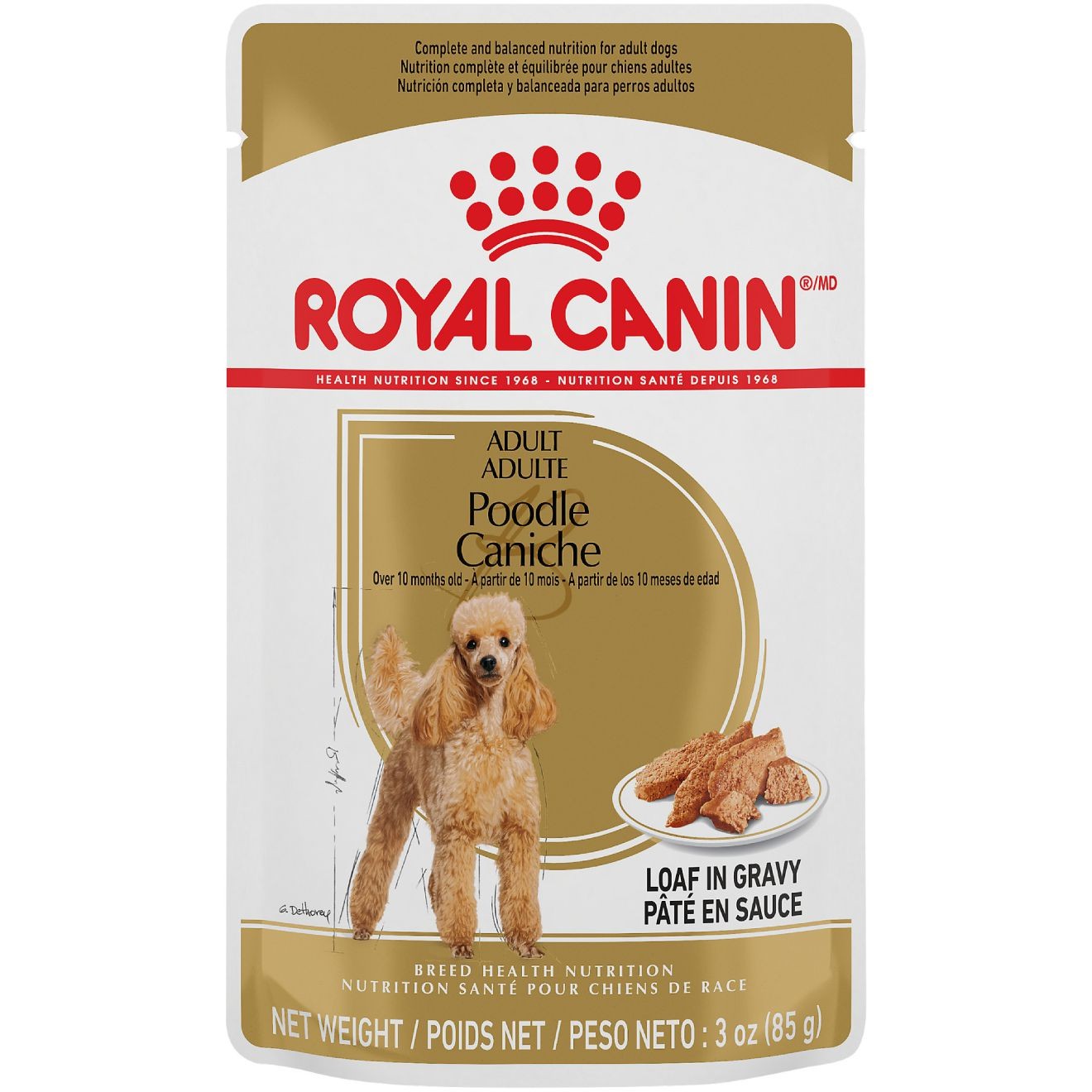 4 x 3oz Royal Canin Poodle Pouch Wet Dog Food UAE | 5896-WXBHT