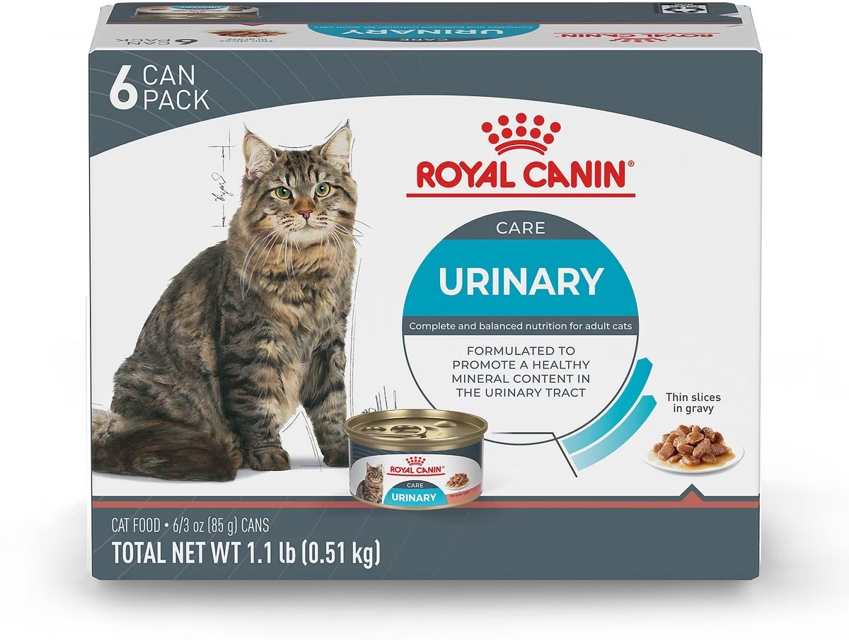6 x 3oz Royal Canin Urinary Care Thin Slices In Gravy Canned Wet Cat Food UAE | 9078-EAVHG
