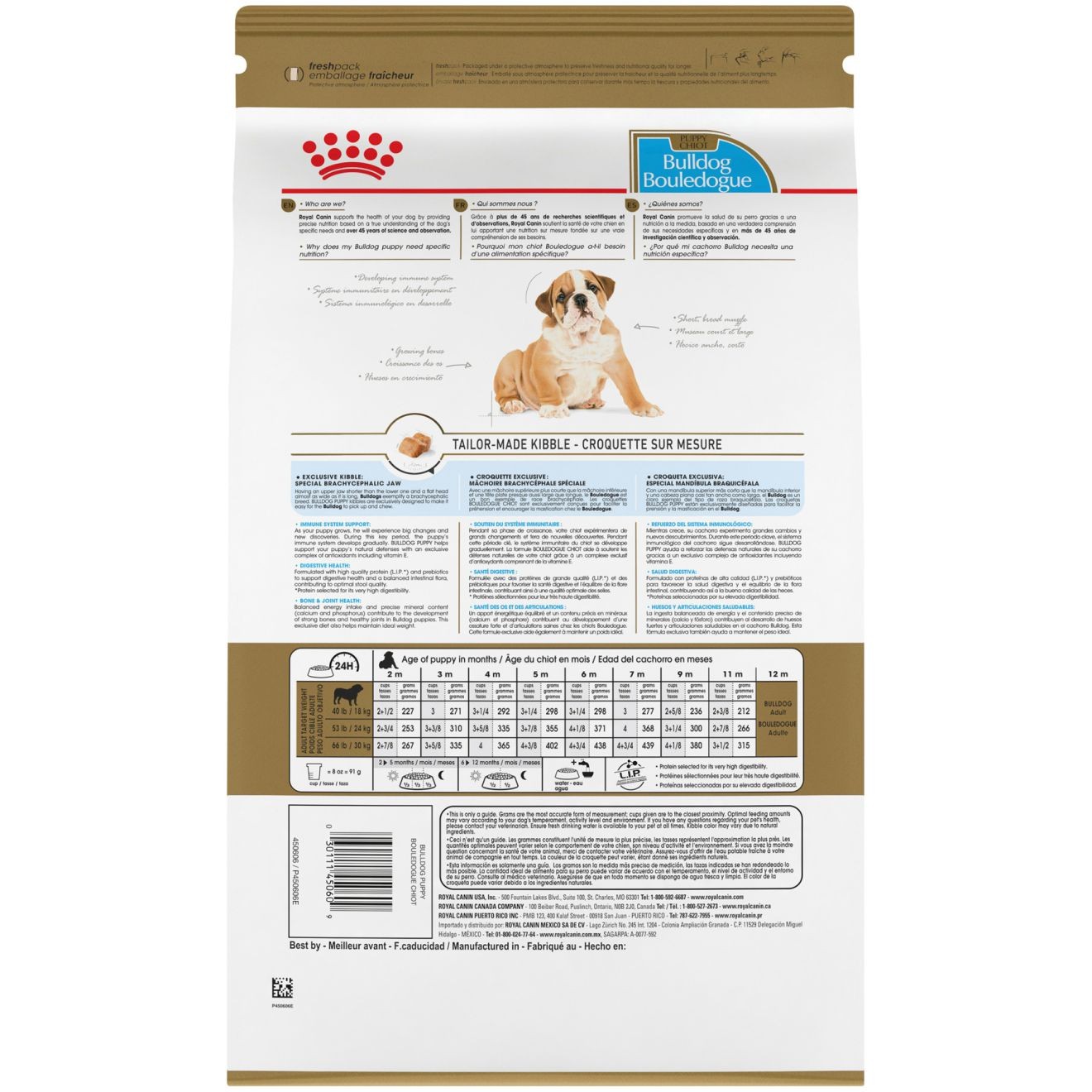 6lb Royal Canin Bulldog Puppy Dry Dog Food UAE | 0598-JUFIN