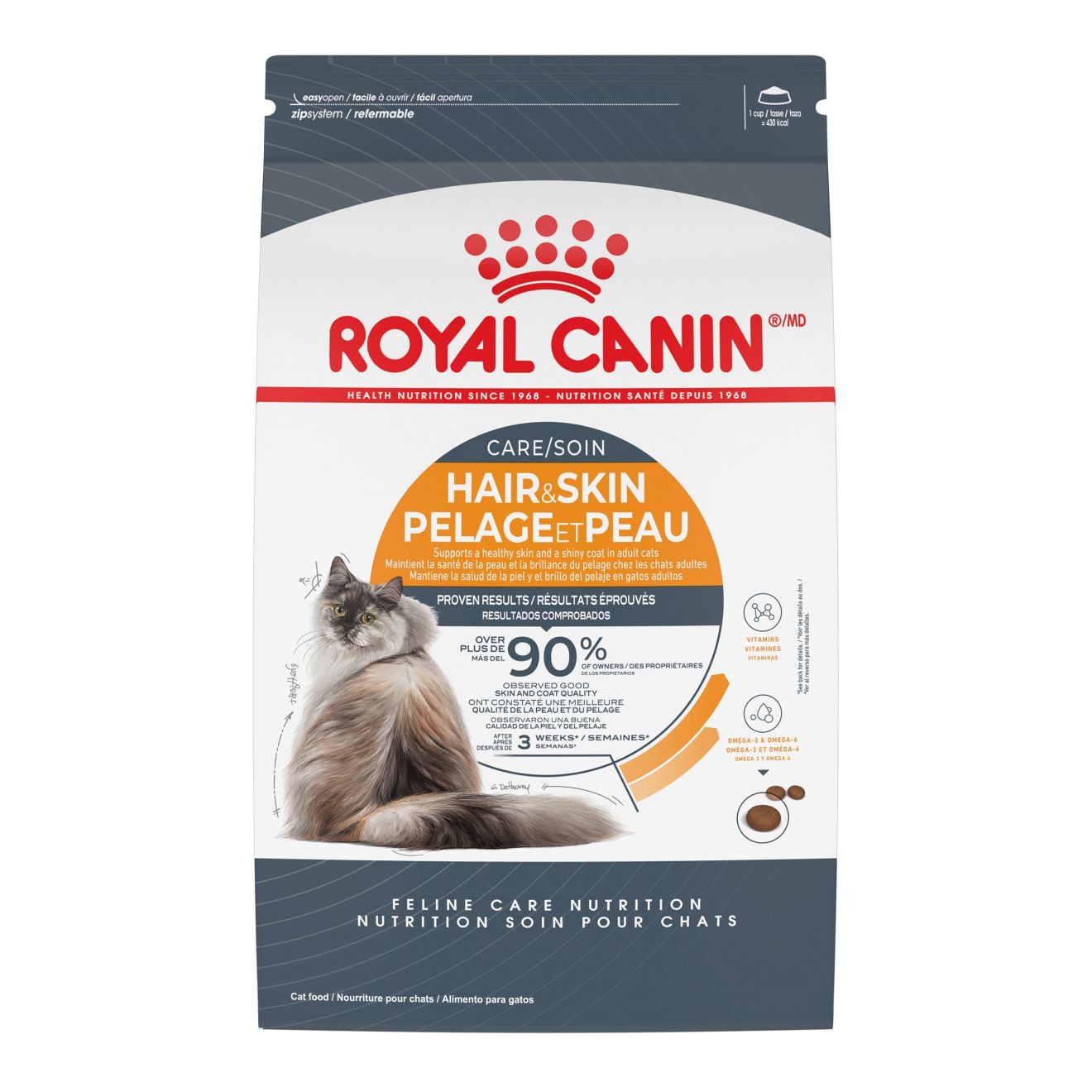 6lb Royal Canin Hair & Skin Care Dry Cat Food UAE | 8902-DIWYT